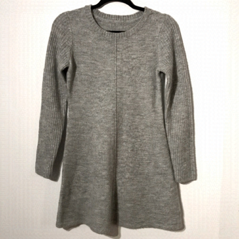 Wearing your ❤️ on your sleeve alpaca blend dress